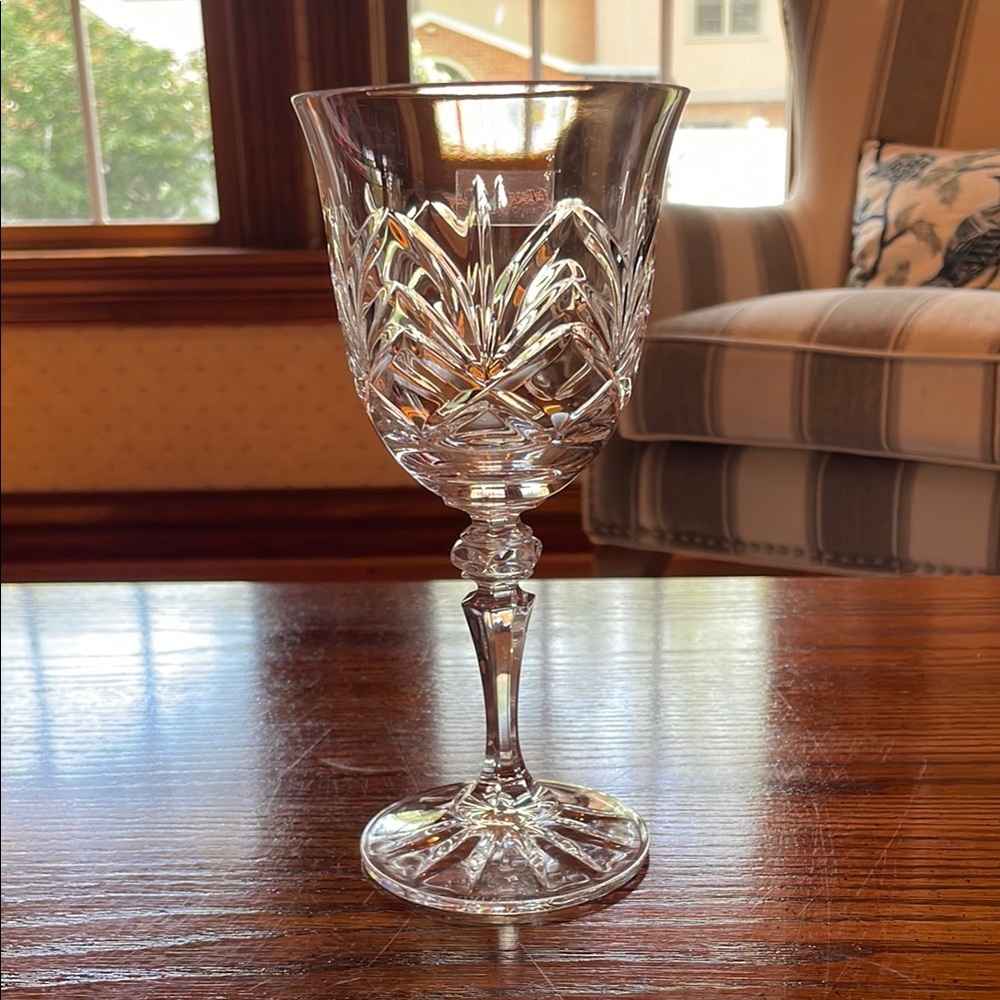 Galway- Kylemore by Galway Crystal Water Goblet 24% Lead Crystal